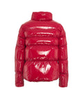 Piumino caban crystal nylon #rosso