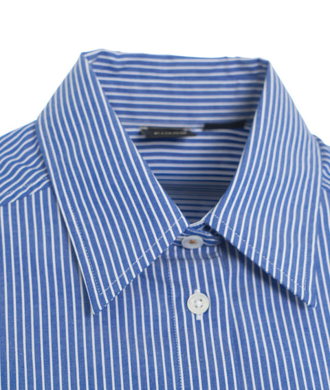 Camicia a righe 'Calamita' #blu