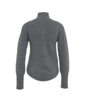 Maglione con colletto rialzato #grigio