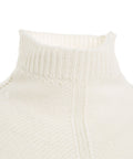 Maglione con colletto rialzato #bianco