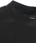 T-shirt in seta 'Farida' #nero