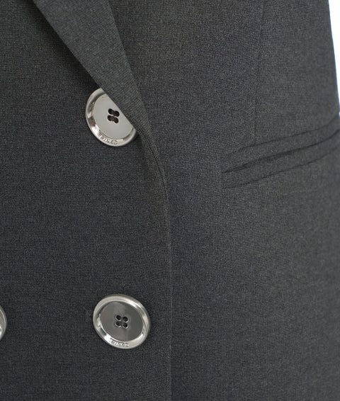 Blazer doppiopetto 'Alexia' #grigio