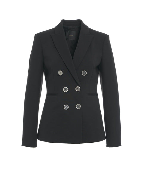 Blazer doppiopetto 'Alexia' #nero