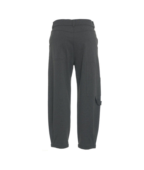 Pantalone punto stoffa #grigio