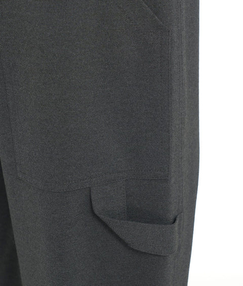 Pantalone punto stoffa #grigio