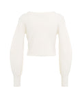 Cardigan 'Dosaggio' #bianco