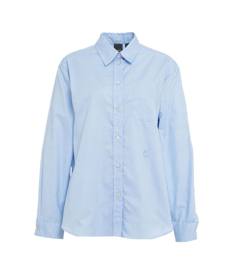 Camicia in Oxford di cotone 'Corea' #blu