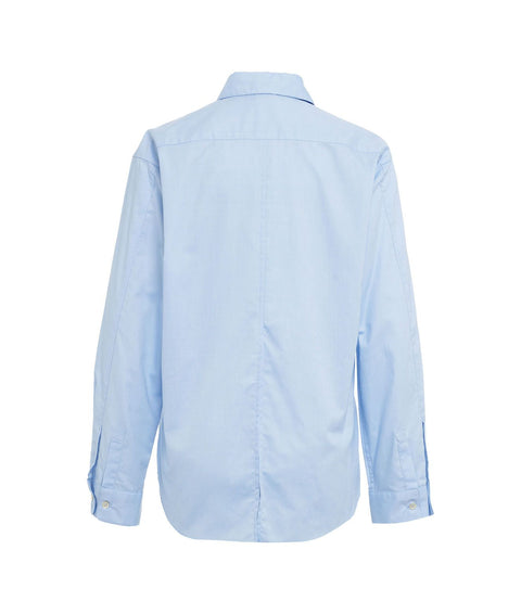 Camicia in Oxford di cotone 'Corea' #blu