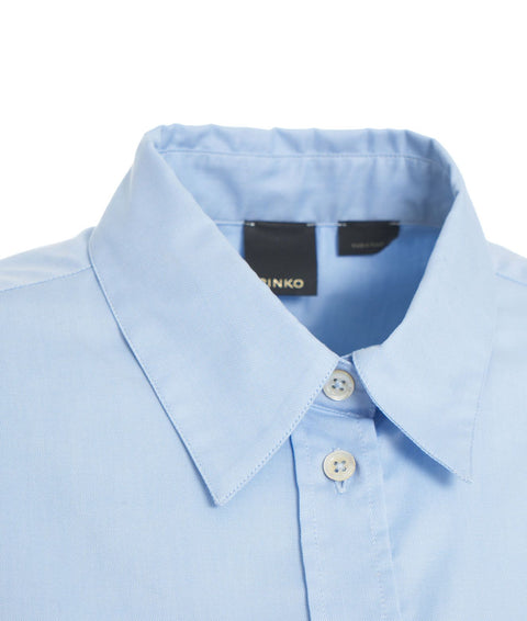 Camicia in Oxford di cotone 'Corea' #blu