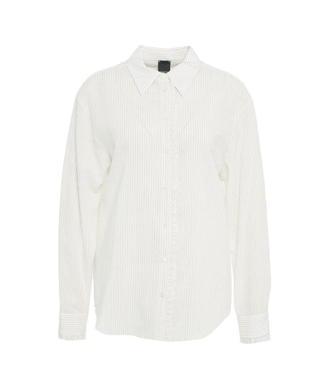 Camicia a righe 'Belcari' #bianco