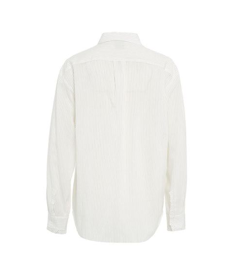 Camicia a righe 'Belcari' #bianco