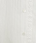 Camicia a righe 'Belcari' #bianco