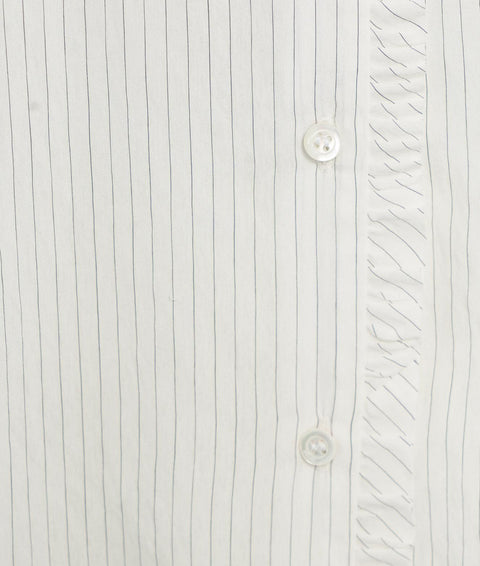 Camicia a righe 'Belcari' #bianco