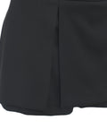 Mini skort in misto lana 'Novalis' #nero