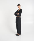 Pantalone pump "Caproni" #nero