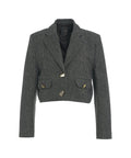 Blazer in tweed #nero