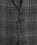 Blazer monopetto in tweed #grigio