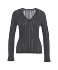 Maglione in misto lana #grigio