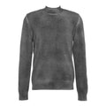 Maglione con collo alto #grigio