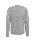 Maglione in misto lana #grigio