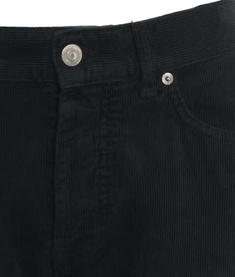 Pantaloni di velluto a coste 'Pier' #nero