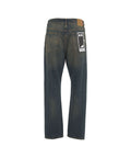 Cropped baggy jeans 'Arrow' #blu