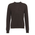 Maglione leggero distressed-look #marrone