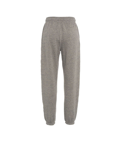 Joggers con logo ricamato #grigio