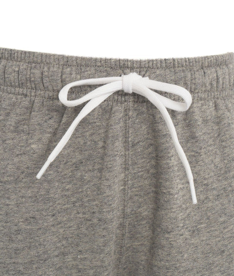 Joggers con logo ricamato #grigio