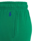 Joggers con logo ricamato #verde