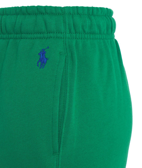 Joggers con logo ricamato #verde