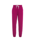 Joggers con logo ricamato #pink