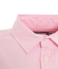 Camicia con logo ricamato #rosa