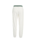 Pantaloni jogging con dettagli logo #bianco