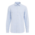 Camicia con struttura #blu