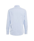 Camicia con struttura #blu