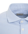 Camicia con struttura #blu