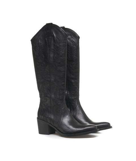 Western boots #nero