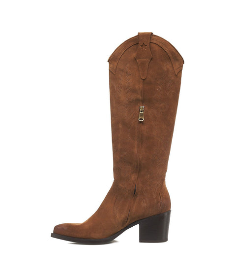 Western boots #marrone