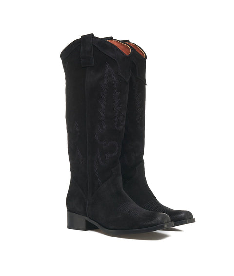 Western boots #nero