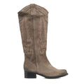 Western boots #marrone