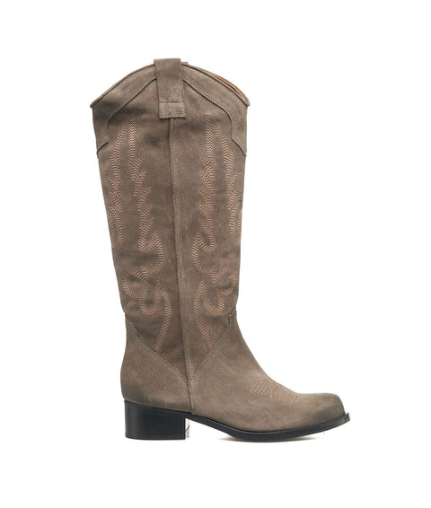 Western boots #marrone