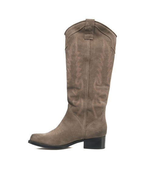 Western boots #marrone