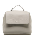 Borsa a mano in nappa "Sveva Soft Small" #grigio