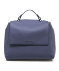 Borsa a mano in nappa "Sveva Soft Small" #blu