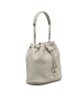 Mini borsa a secchiello #grigio