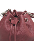 Mini borsa a secchiello #rosso