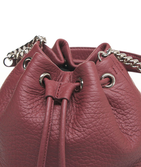 Mini borsa a secchiello #rosso