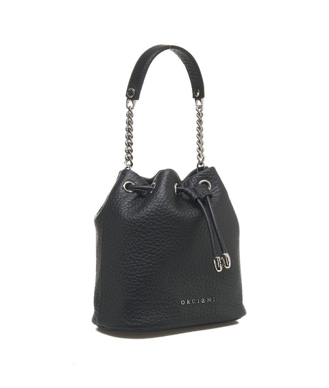 Mini borsa a secchiello #nero