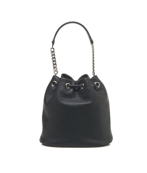 Mini borsa a secchiello #nero